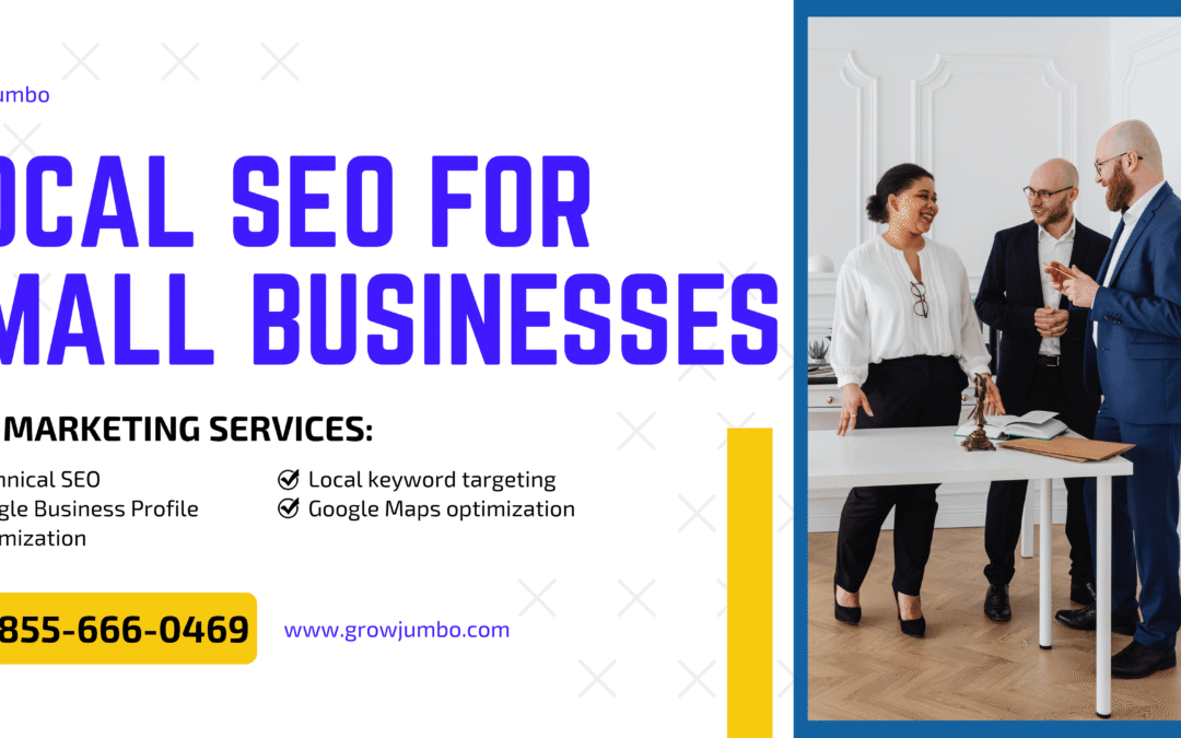 Local SEO for small businesses - Banner Image